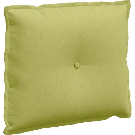 Coussin de Dos Vert clair 60 x 19 x 50 cm tissu