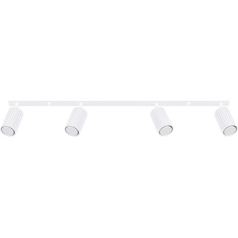 Projecteur AMBER 4 GU10 en aluminium blanc LUMILO 15.519.46 (1/5)
