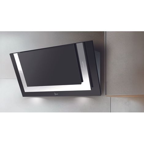 CAPPA DIVINA cm 90 - Inox, Nero - 800 m3/h