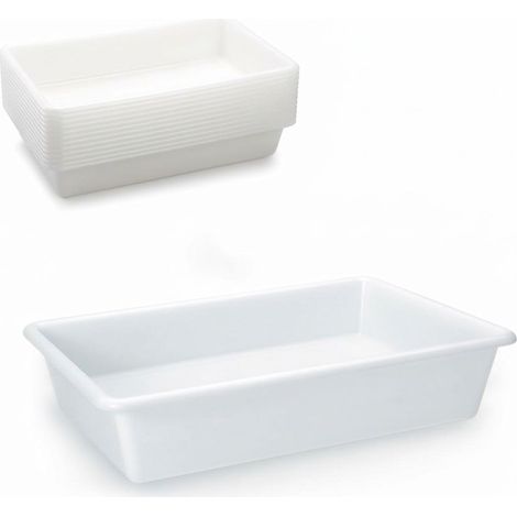 Set 4 Bacinella ristorazione 6 L - 38,5x25x10 cm Assortito (1/5)