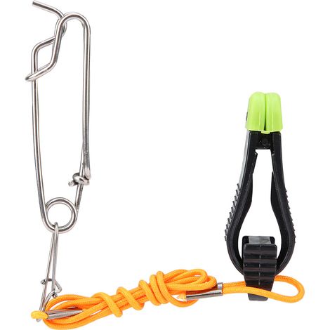 Lot de 10 pinces Power Grip pour planche de pêche en mer, clips de déverrouillage rapide pour barque, mât et planche de traîne. (1/5)