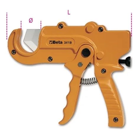 cisaille à cliquet en plastique beta 341b