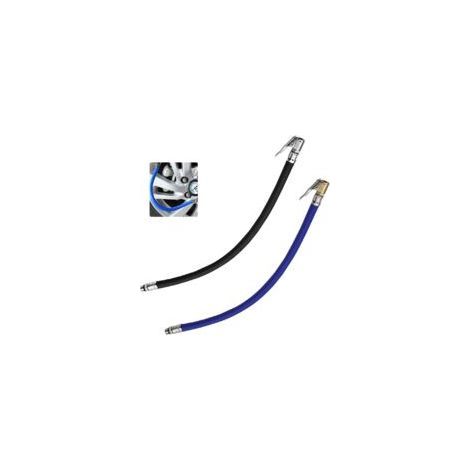 Reifenfüllschlauch-Verlängerung – 2-teilig, flexibler Gummischlauch – Ventil aus Zink und Kupfer – 14,56 Zoll (37 cm) für Autos und Fahrräder
