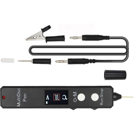 Testeur d'oscilloscope haute précision 2MSa/s Taux d'échantillonnage 400 kHz Bande passante Détecteurs de tensions Stylo multifonction (1/5)