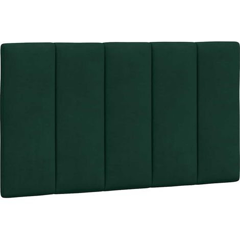Maison Exclusive - Cuscino Testiera Hanko Verde Scuro 80 cm in Velluto