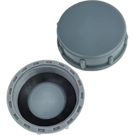2X Passoire D'évier de Cuisine Récupérateur D'aliments de 45 mm G1½ Bouchon de Tuyau Tuyau D'évacuation Bouchon D'obturation pour Sceller Les Joints et Les Tuyaux Fin (1/4)
