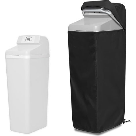 Housse pour Adoucisseur d'Eau en Tissu Oxford 1 Pièce, Protection Anti-Poussière et Anti-UV, Résistante à l'Eau et aux Chocs, Installation Facile avec Ouvertures pour Tuyaux (1/5)