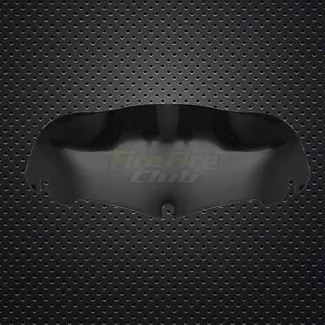 Pare-brise moto 5'6,8'7'8,5'9' pour Harley Touring Street Electra Glide Ultra Limited FLHX 2014-2022 - Noir 7 pouces (1/5)