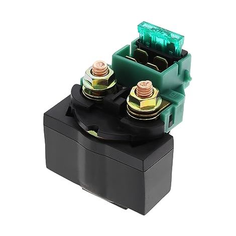 Relè bobina elettromagnetica di ricambio compatibile con Honda CH125 CH250 ATV TGB 325 425 500 525 550 Relè avviamento moto 65 x 47 mm