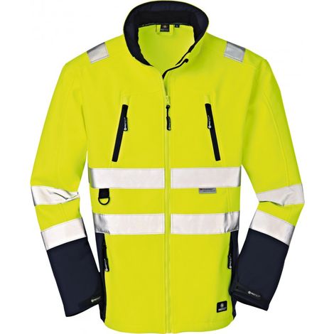 Giacca Softshell Pittsburgh Giallo /Blu, Taglia L
