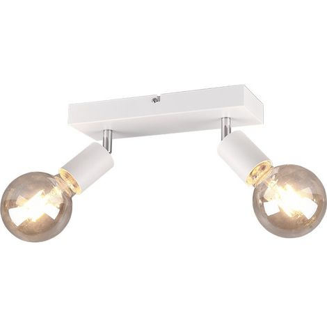 Foco 2xE27 Vannes Blanco L26 cm Trio Lighting (1/3)