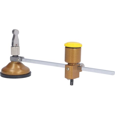 Verstellbarer runder Glasschneider, Präzisionsschneidwerkzeug mit Saugnapf für Keramik, 400 mm (1/5)