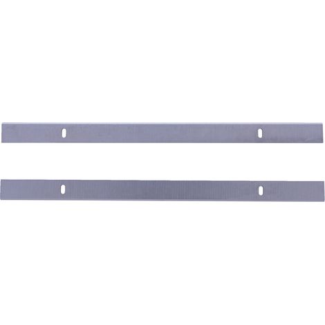 Scheppach Rabot HSS - 261 x 16,5 x 1,5 mm - 2 en 1 pour dégauchissage et de rabotage - En acier HSS robuste