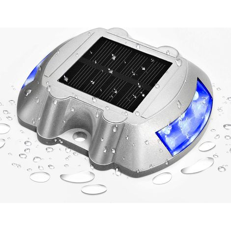 1 luz solar LED, iluminación automática, resistente al agua IP65, para patio, entrada de vehículos, jardín, escaleras. (1/5)