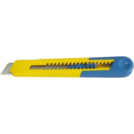 Couteau rétractable Mega 30068 lame 18 mm verrouillage (1/3)