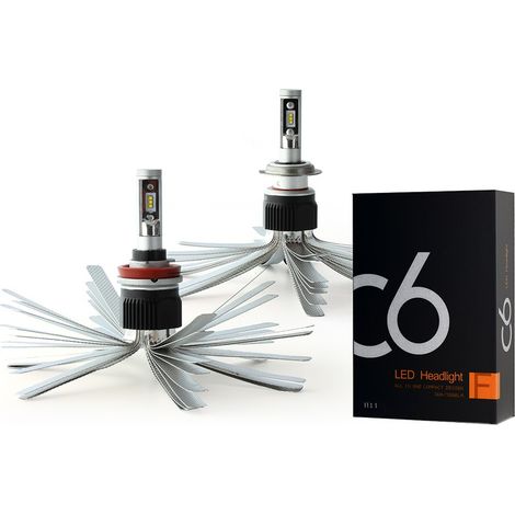 Kit LED H7 + H9 Xenled - 6000Lm - Moto - 12V/24V (1/4)