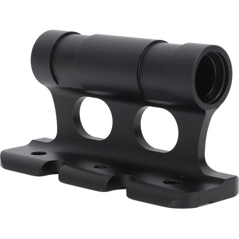 Support de fourche de vélo noir avec axe rapide, bloque-roue avant pour porte-vélos de toit, rail de transport (1/4)