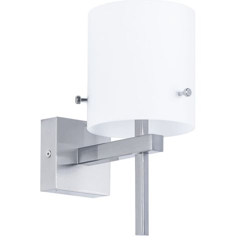 Italux Reno applique moderna satinata argento G9 IP44