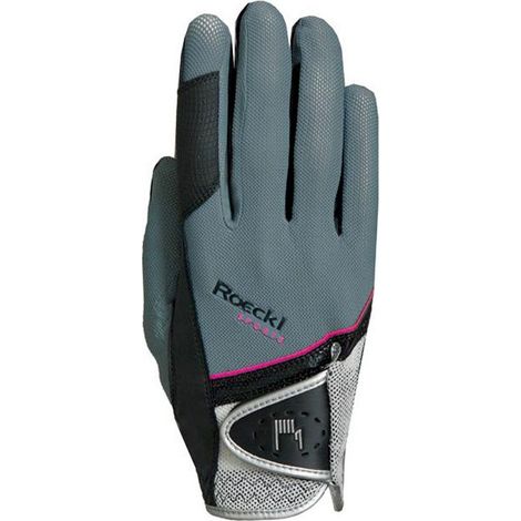 10, Noir: Gant d'équitation Roeckl modèle Madrid pour adulte avec coupe anatomique ultra confortable