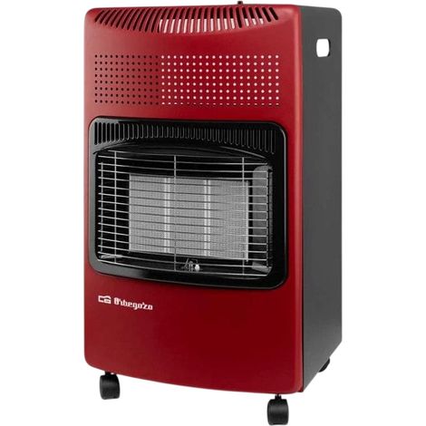 Orbegozo HCE 74 Estufa à Gaz Rouge 4200 W Chauffage