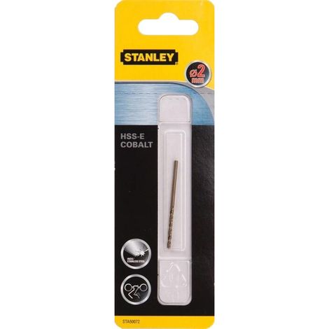 PIRANHA STANLEY STA50072 (X50072) PUNTA AL COBALTO 2 MM- STANLEY- 1,0 pz