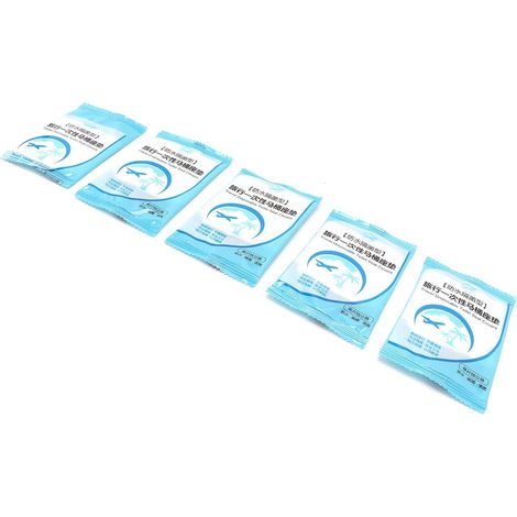 50 Disposable Toilet Mats Non Slip Cushion for Travel to
