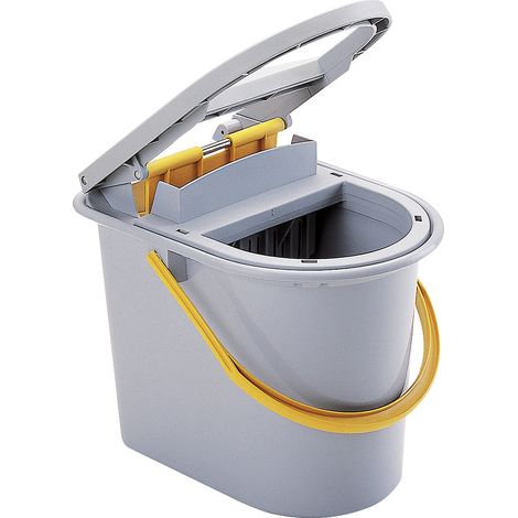 Vermop, Seau d'entretien WRINGBOY, capacité 15 l, avec presse (1/3)