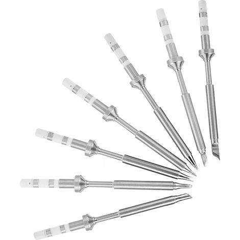 Mini-pointes de soudage en acier inoxydable pour remplacer les fers à souder TS100 (7 versions différentes) (1/5)