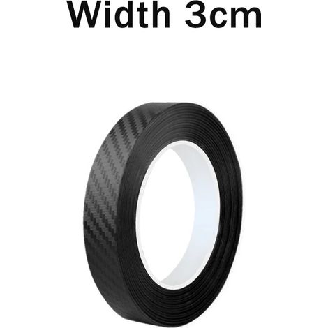 (5 m,3 cm) Bande adhésive de protection en fibre de carbone nano pour voiture,à poser soi-même,film protecteur pour seuils de porte et rétroviseurs latéraux,anti-rayures (1/3)