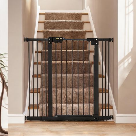 Barrière pour animaux negro en métal Plástico 100 x 2 x 77 cm (1/5)