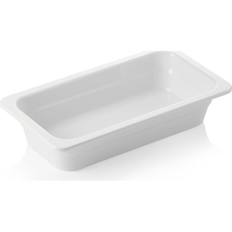 Bac GN 1/3 mélamine H 65 mm 2,5 ltr blanc GN 65 WHITE - Was Germany (1/3)
