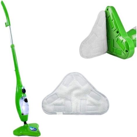Packung mit 5 Ersatzpads, kompatibel mit H2O Mop X5 Dampfmopp-Pads (1/4)