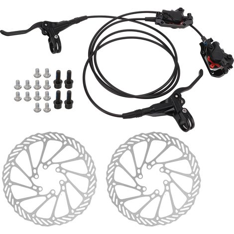 Kit Frein à Disque Vélo Universel Avant Arrière Étrier 29 Pouces Leviers pour VTT Électrique (1/5)