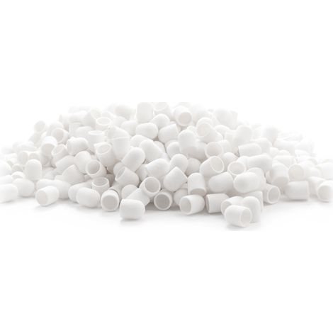 Embout abrasif Exo 10 mm/80, 500 pièces. Embout dur blanc. (1/2)