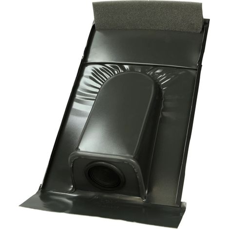 Passage de toit pour tuiles en terre cuite anthracite