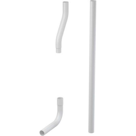 Alcadrain Accessori per WC - Tubo di scarico completo, diametro 35 mm A950 (1/2)