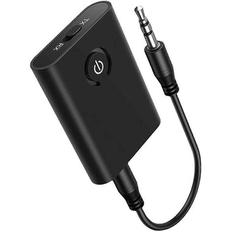 Adaptateur Bluetooth 5.3 pour avion vers 2 casques sans fil, pour TV-- (1/5)