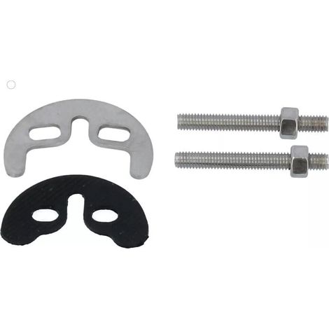 KIT FISSAGGIO MONTAGGIO RUBINETTO MISCELATORE UNIVERSALE A 2 PERNI 52361