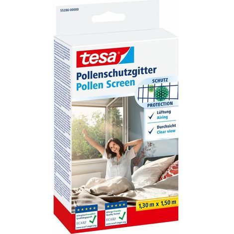 Tesa Pollen Protection Screen Hoock & Loop 130x150cm 55286
