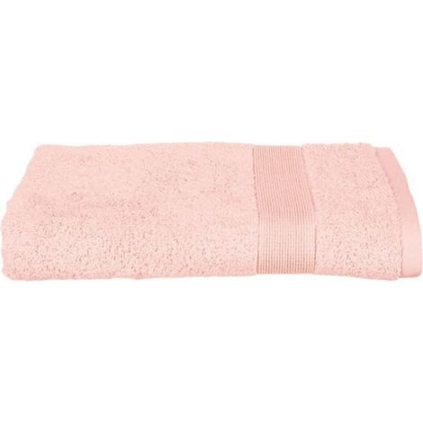 Serviette ou drap de douche 70 x 130 cm Couleur moderne rose (1/2)