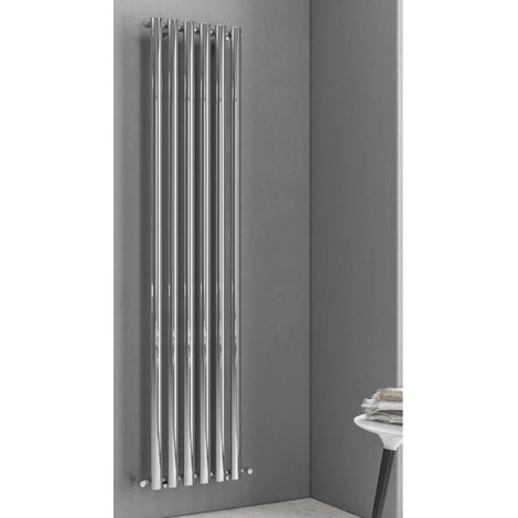 Radiateur design vertical DIVINA 42x180 cm en chrome-Chromé-42 ---Chromé (1/5)