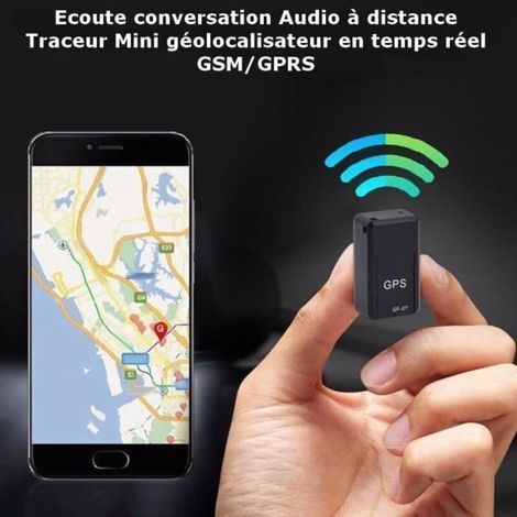 Fernüberwachung von Gesprächen – Mini-Echtzeit-GSM/GPRS-Geolokalisierungs-Tracker (GF07) (1/4)