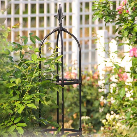 Treillis Pour Plantes Grimpantes 130 cm - Cage À Tomates Tuteur Plantes Grimpantes - Jardin Treillis Grimper Légumes Et Fleurs Et Fruits Grow Cage (1/5)