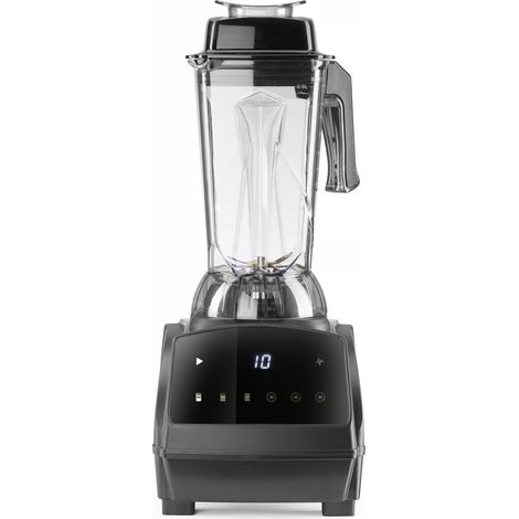 Blender, avec pichet de 2,5 l et poussoir, électronique, résistant aux températures de -40˚C à 90˚C, pour smoothies, cocktails, desserts, 230V/1680W, 270x222x(H)535mm, plastique ABS, PC (1/5)
