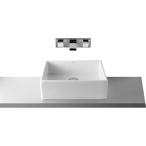 Lavabo de porcelana de sobre encimera SOFIA - ROCA (1/3)