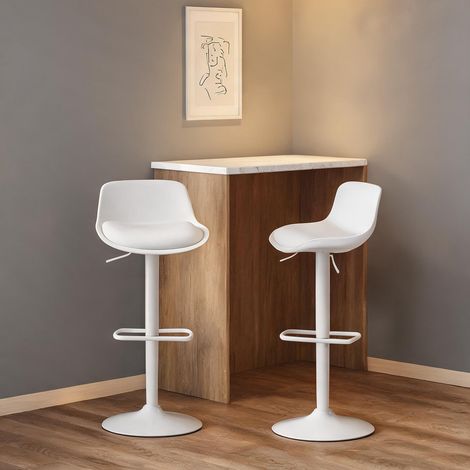 Tabouret de bar réglable de 63 à 83 cm 45 x 43 x 100 cm (1/5)
