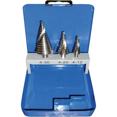 Makita P-69951 Set svasatori a gradino per metallo 3 Pz.