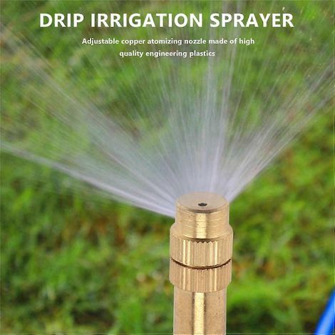 Lot de 30 buses d'arrosage réglables en cuivre pour l'irrigation (1/5)