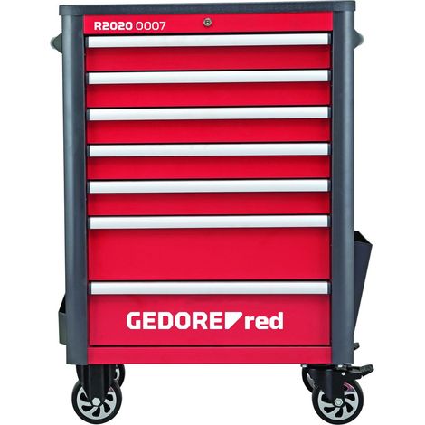 GEDORE red R20200007 Werkstattwagen WINGMAN 7 Schubladen 1034x724x470 mm