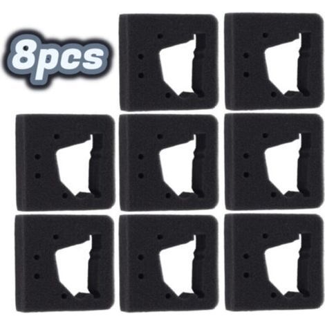 Pack de 8 éléments de filtre à Air 17211-ZM3-800 pour Honda GX22 GX31 GX 22 GX 31 moteur FG100 motoculteur